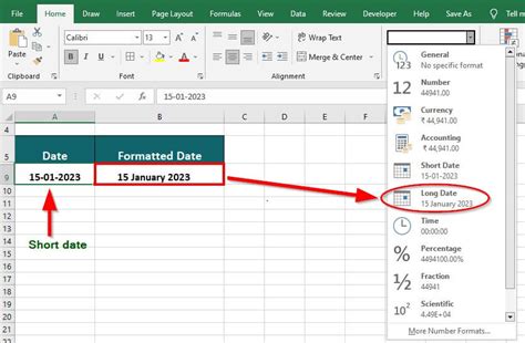 How to specify dates for tips .